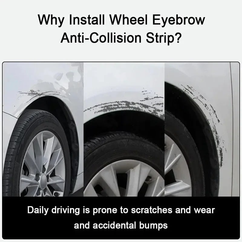 Carbon fiber pattern car anti-collision strip