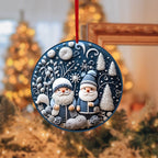 Beautiful Blue Christmas Ornaments