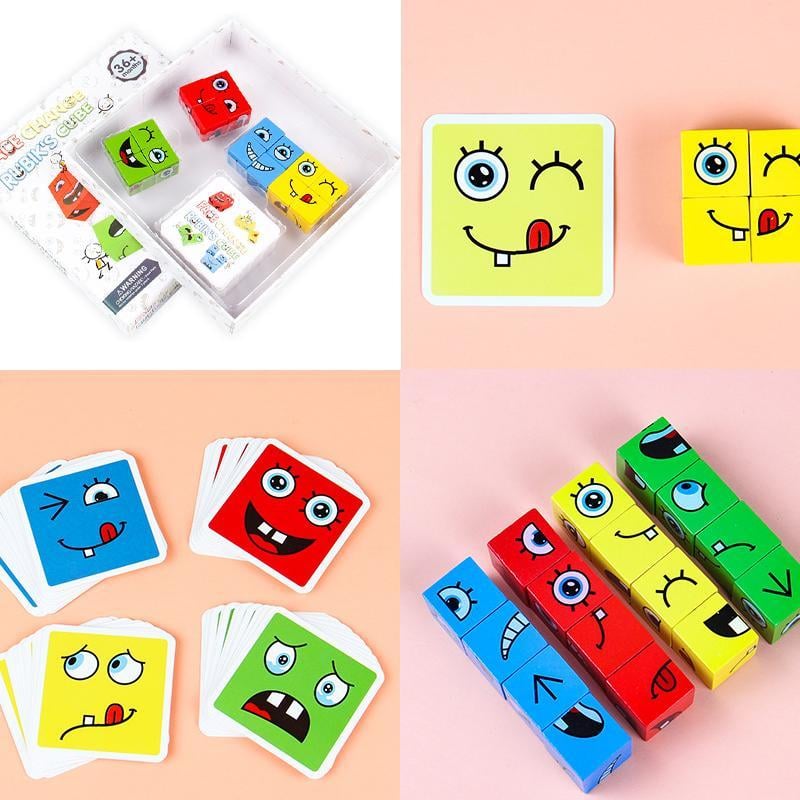 Christmas Pre-sale SAVE 49%🎄🎅3D Puzzle Face-Changing Magic Cube