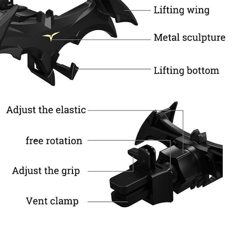 (🔥Hot Sale--49%OFF)Bat Wings Car Phone Holder