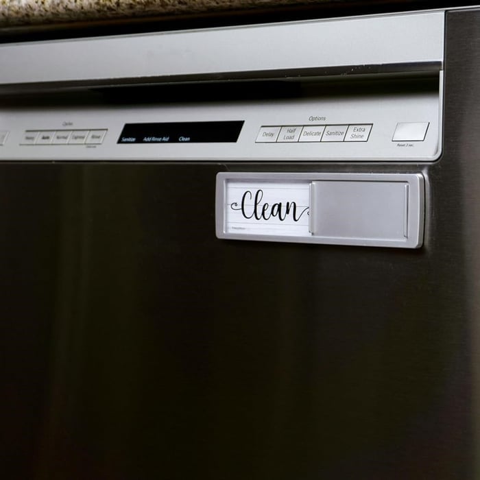 Clean Dirty Dishwasher Magnet Indicator Sign ✨