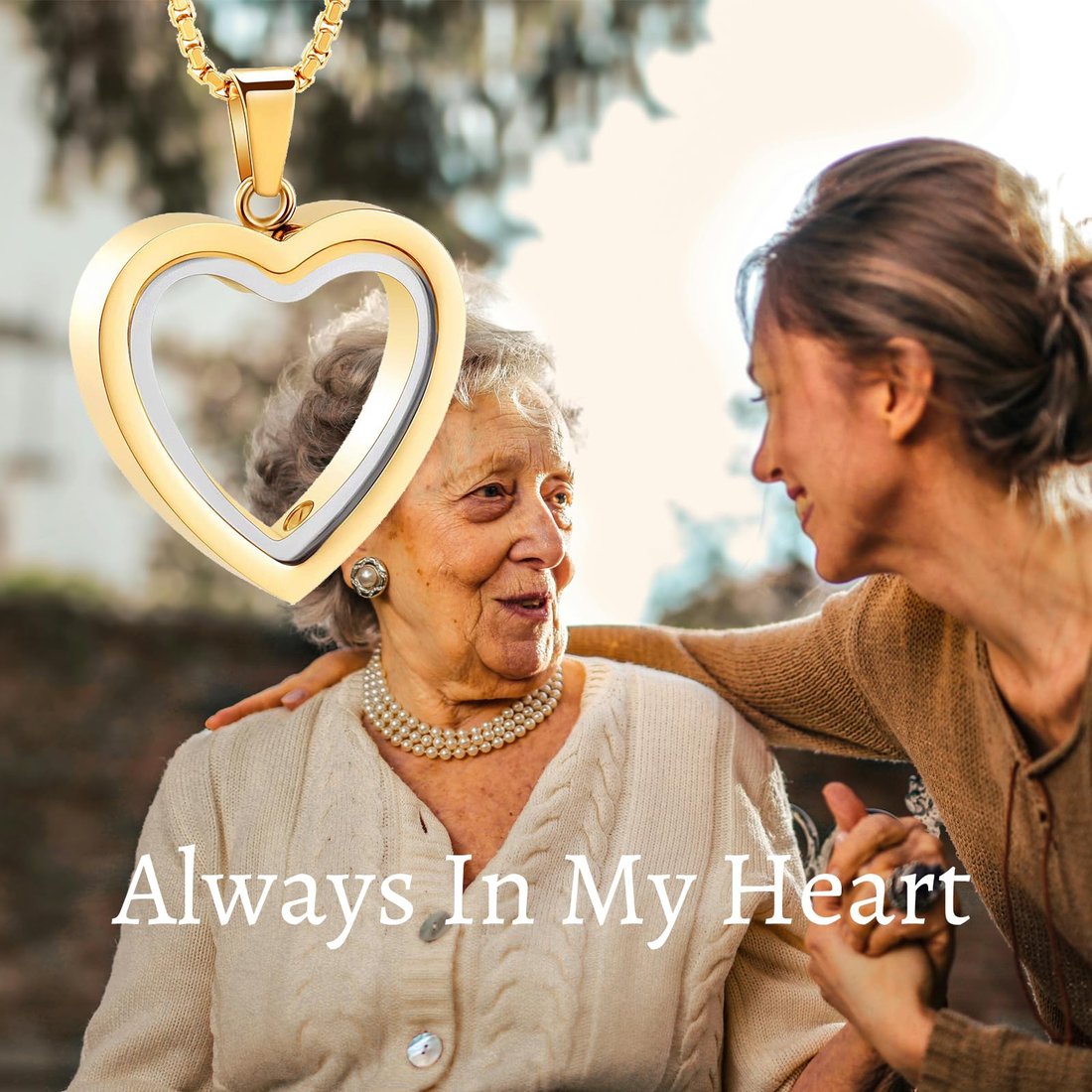 Cremation Ash Memorial Pendant