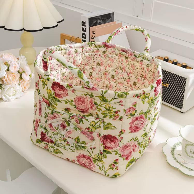 Boho Fabric Storage Basket-Your Secret Weapon for a Happier Home