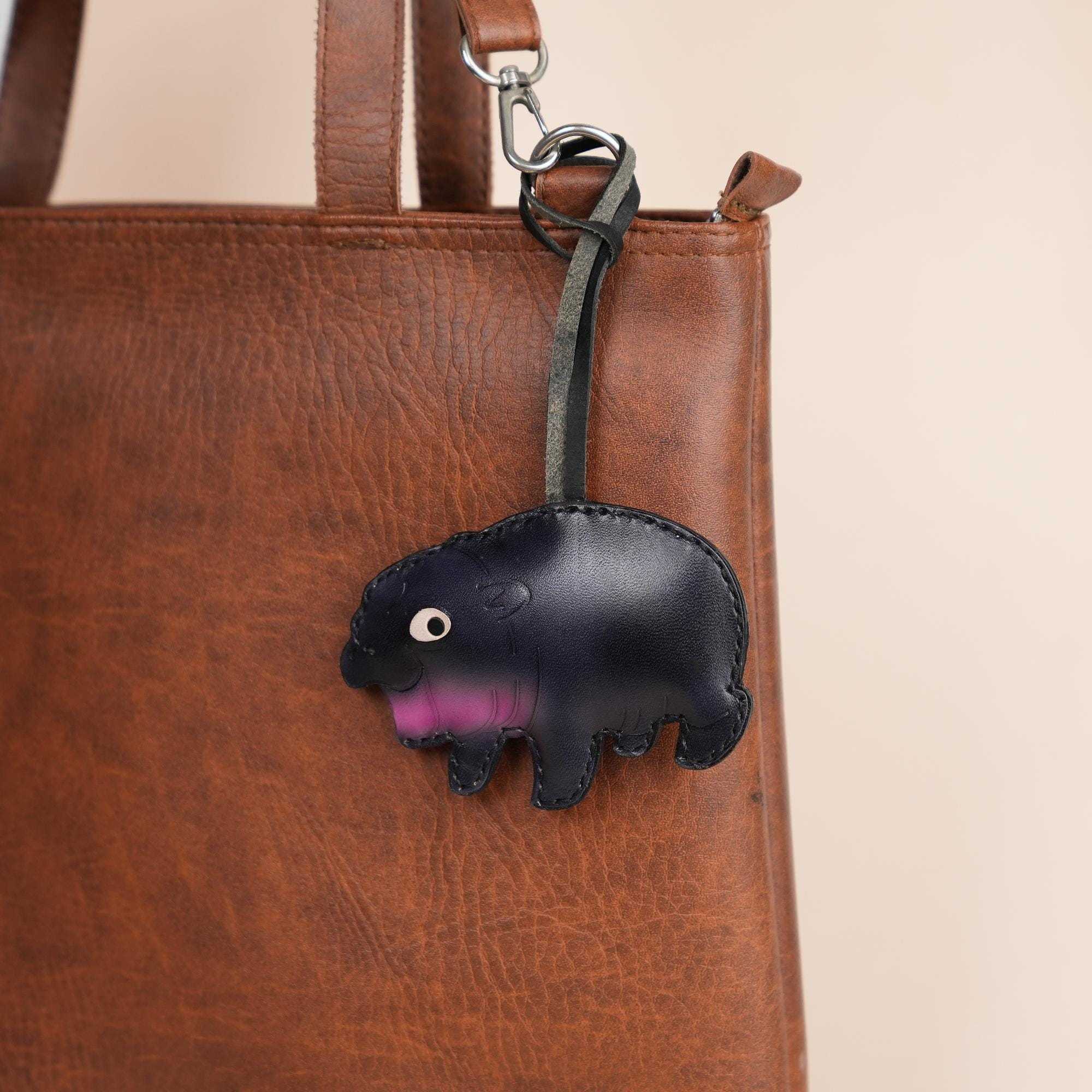 Cute Pygmy Hippo Bag Charm