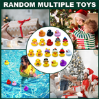 Christmas Pre-Sale 75% OFF🎄🦆 Christmas Rubber Ducks Advent Calendar