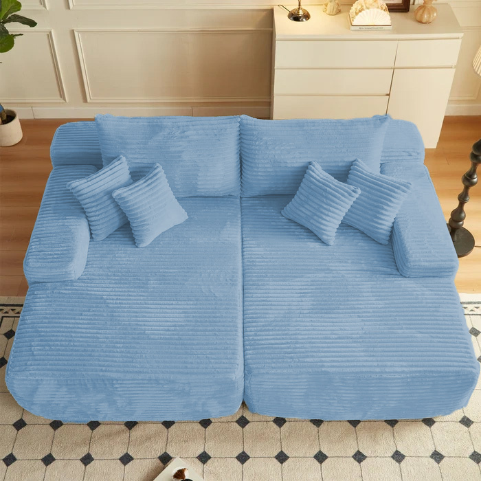 🔥Clearance Sale✨Boneless Sofa (Both Sides - 2pcs)