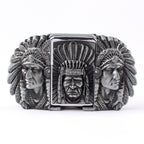 Belt Buckle with Lighter