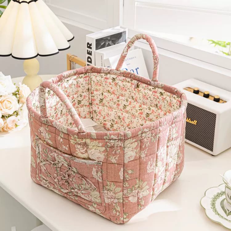 Boho Fabric Storage Basket-Your Secret Weapon for a Happier Home