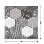 10Pcs 3D Peel and Stick Wall Tiles(12x12 inches)