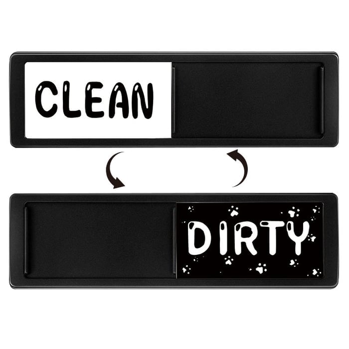 Clean Dirty Dishwasher Magnet Indicator Sign ✨