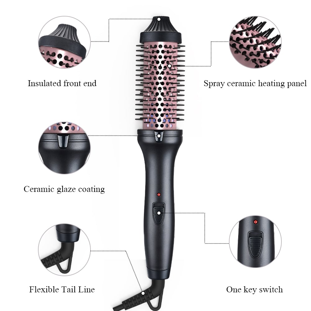 Ceramic Tourmaline Ionic Curling Comb