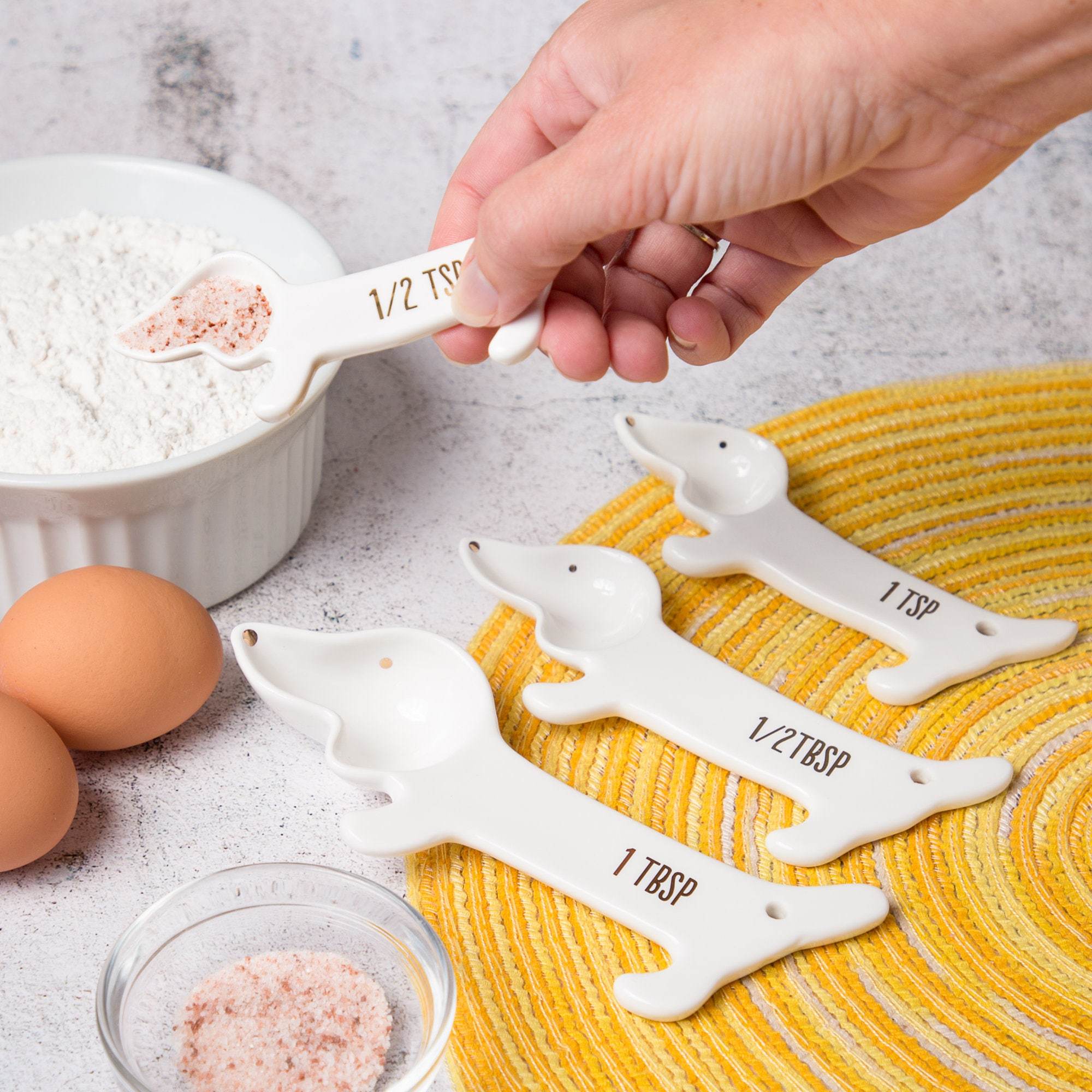 Dachshund Measuring Spoons Set ( 4 pcs )
