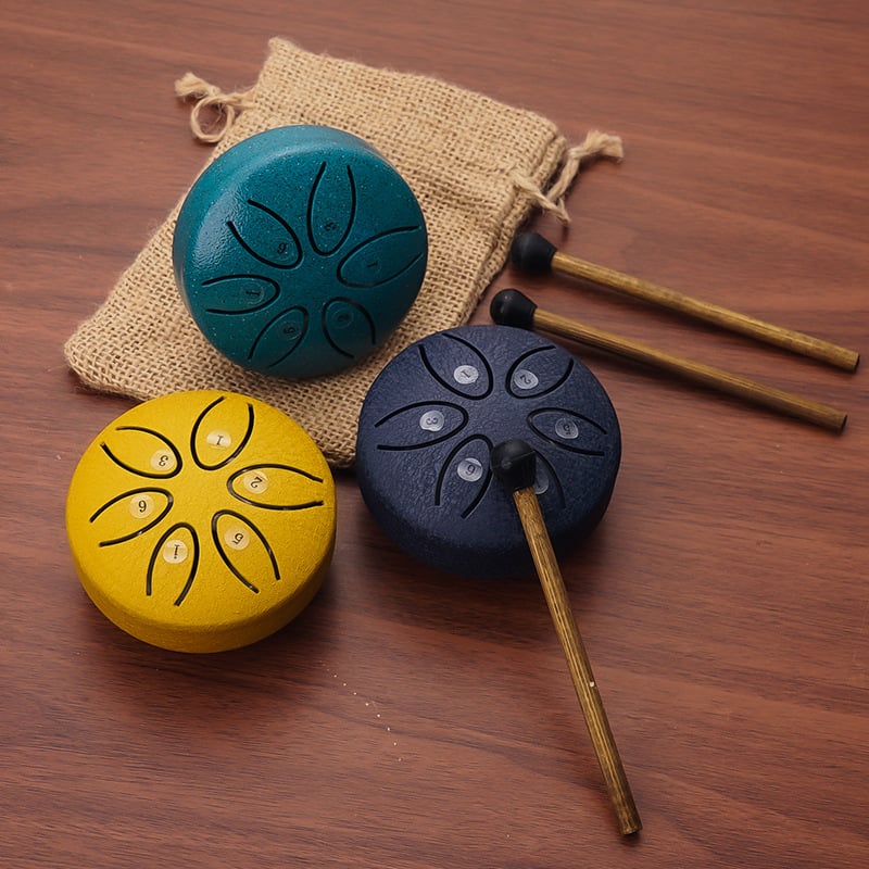 Buddha Stones Mini Steel Tongue Drum