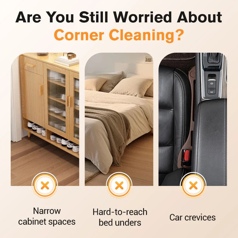 Cordless Vacuum Cleaner – 6000PA Powerful Suction for Home & Car