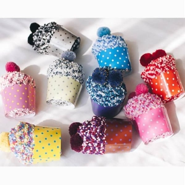 Cute Cake Winter Fuzzy Slipper Socks
