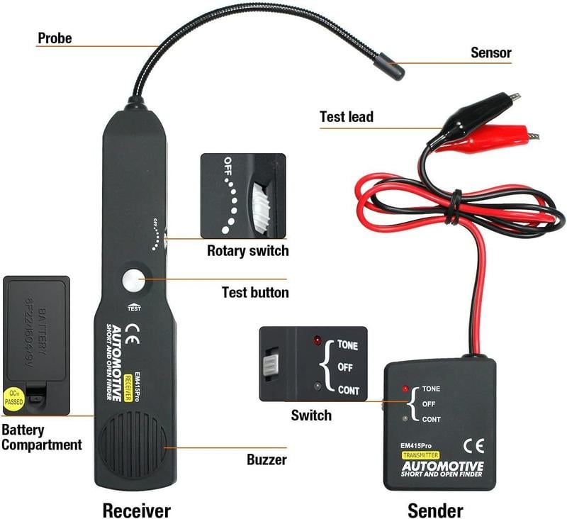 Automotive Electrical Open&Short Finder Circuit Tester