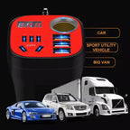 Car mounted cup type inverter converter QC charger