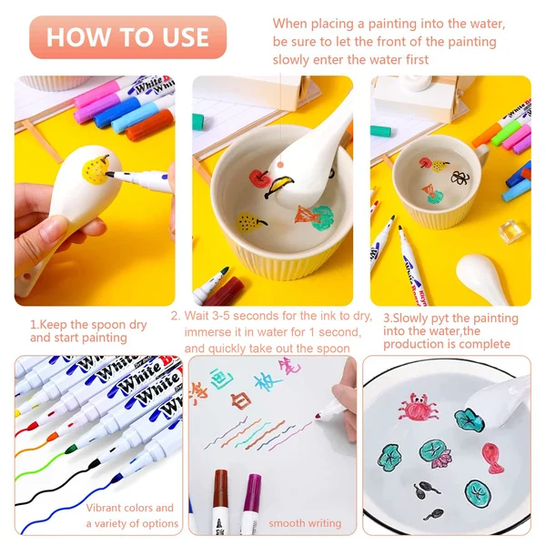 (🔥HOT SALE NOW - 50% OFF)- Magical Water Floating Pen