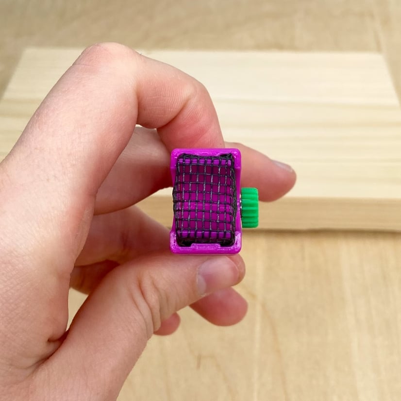 Clay Sanding Harp Tool