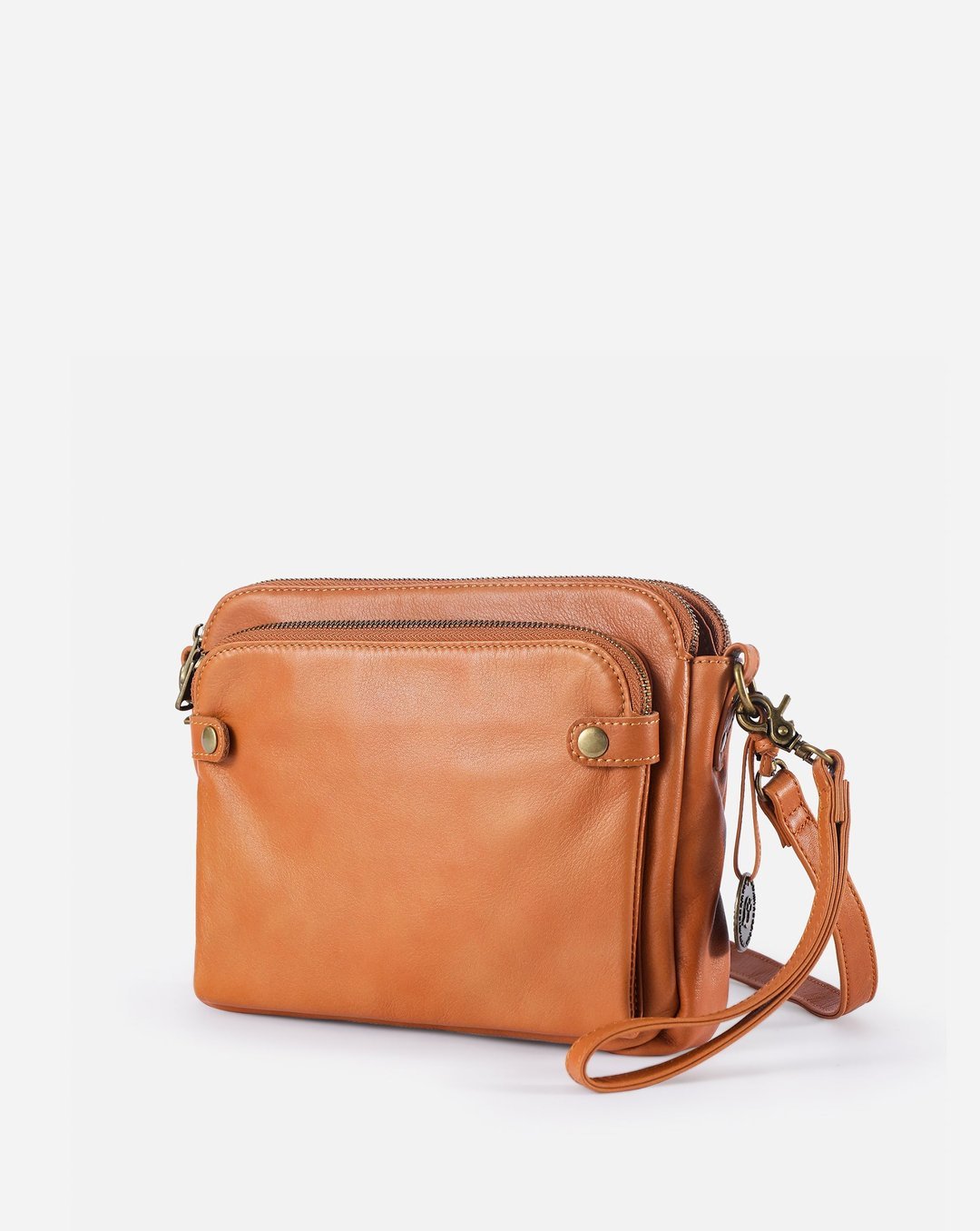 Crossbody Leather Shoulder Bags and Clutches