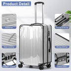 Clear Suitcase Cover Protector