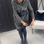 Casual Hooded Dress