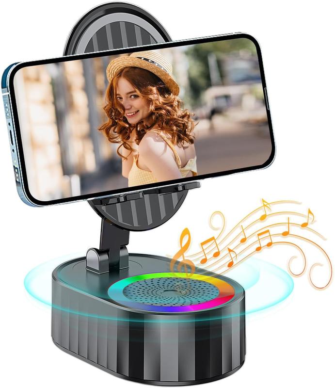5-in-1 Bluetooth Audio Power Bank Ambient Lighting Bracket