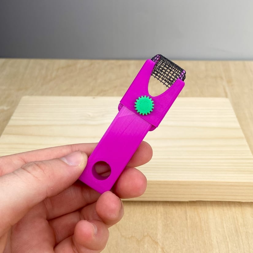 Clay Sanding Harp Tool