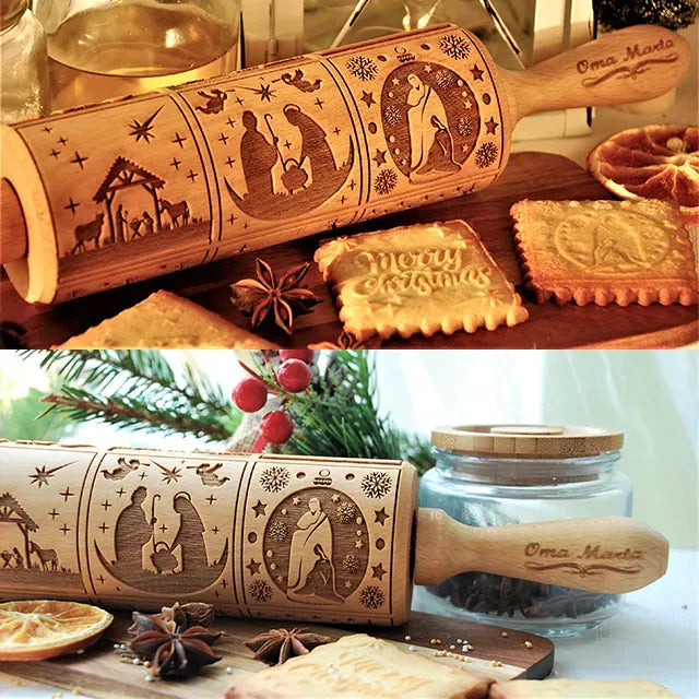 Christmas Rolling Pin