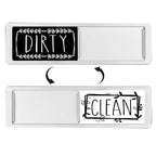 Clean Dirty Dishwasher Magnet Indicator Sign ✨