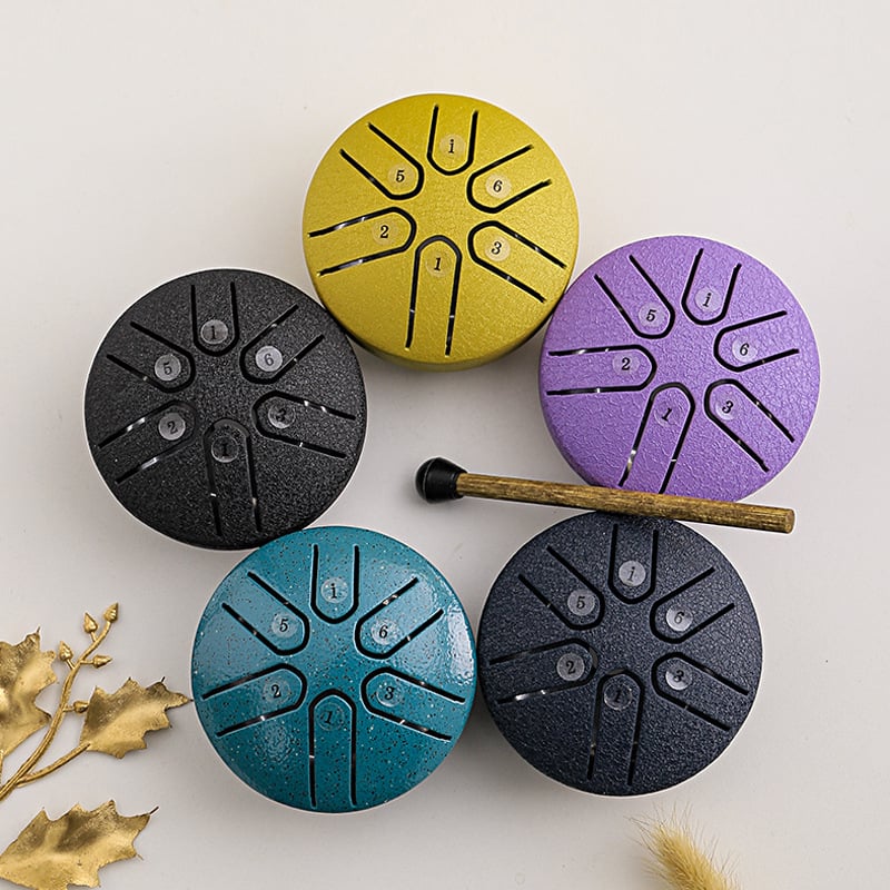 Buddha Stones Mini Steel Tongue Drum