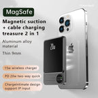 (🔥NEW YEAR Sale - 49% OFF)-Macsafe Powerbank Magnetic-(Buy 10000mAh save more)