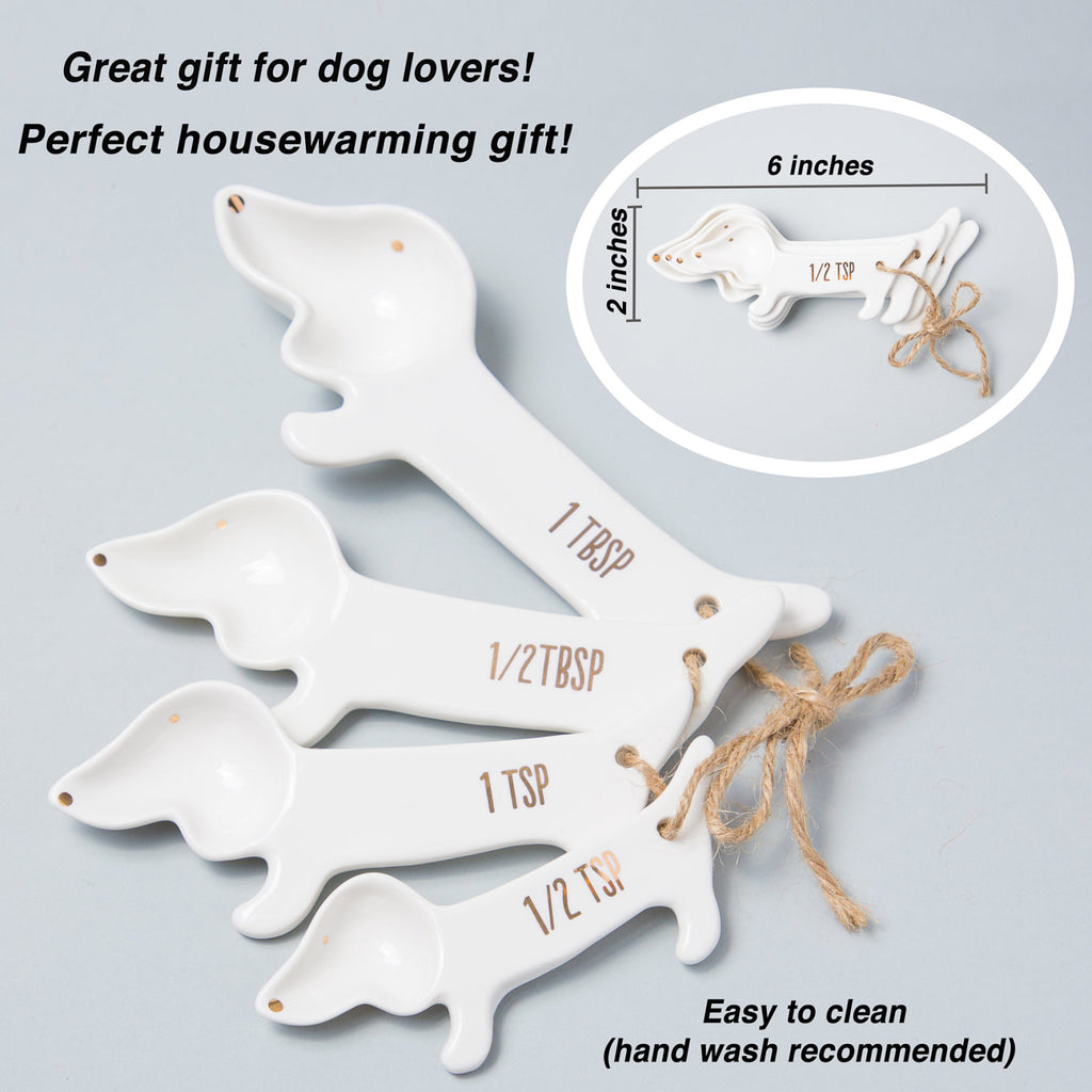 Dachshund Measuring Spoons Set ( 4 pcs )