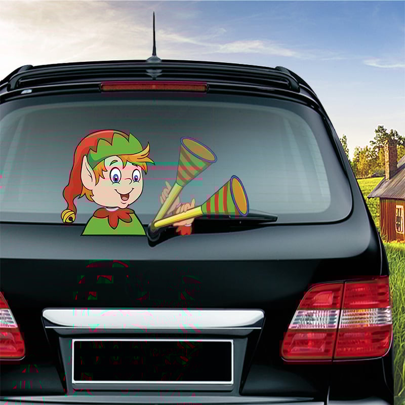 Christmas Wiper Sticker