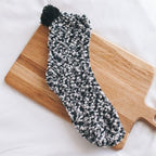 Cute Cake Winter Fuzzy Slipper Socks