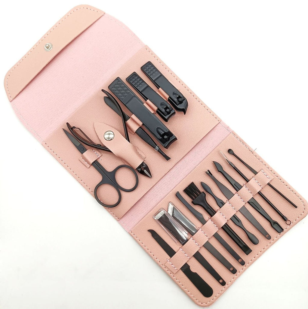 (16pcs/ set)Stainless Steel Nail Clippers