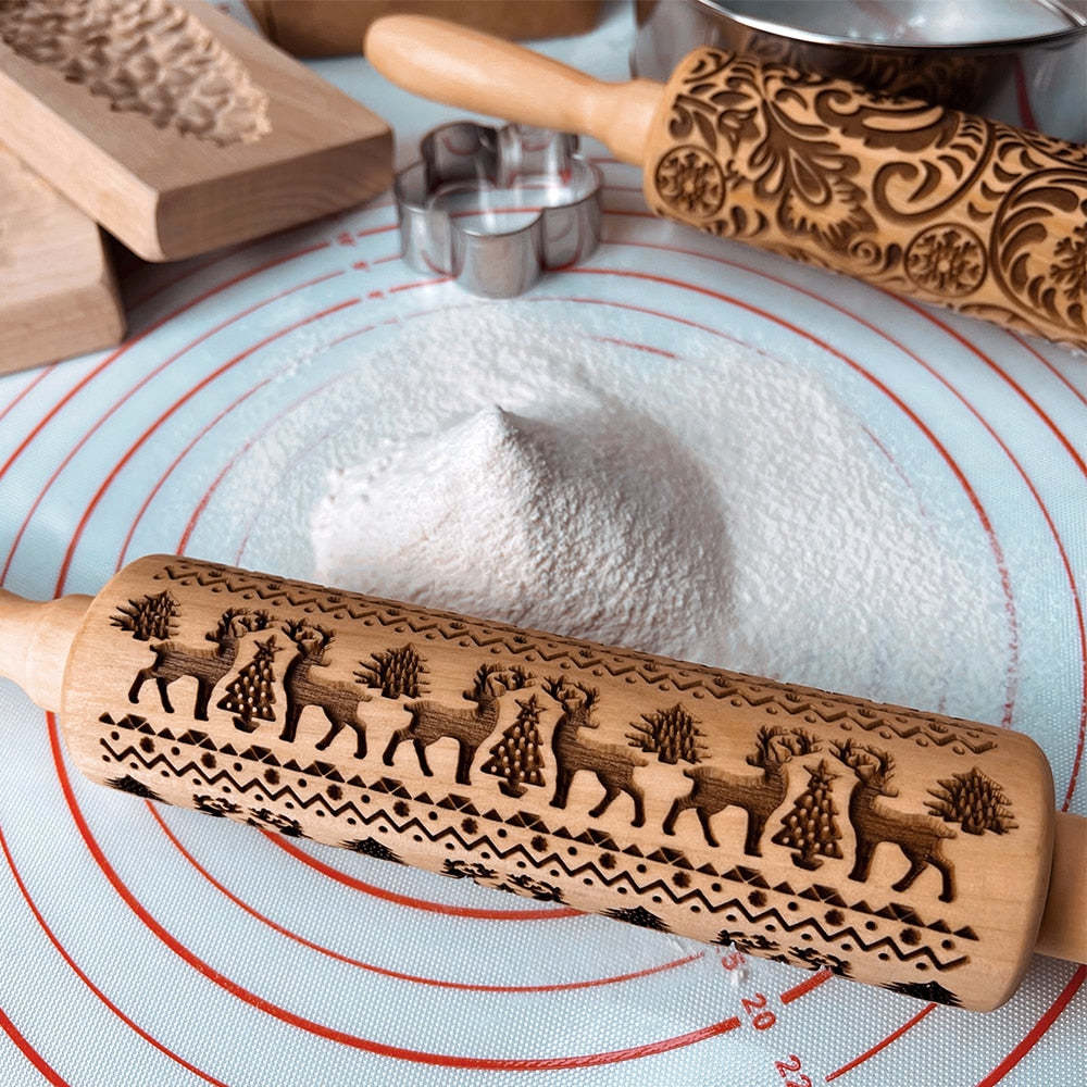 Christmas Rolling Pin