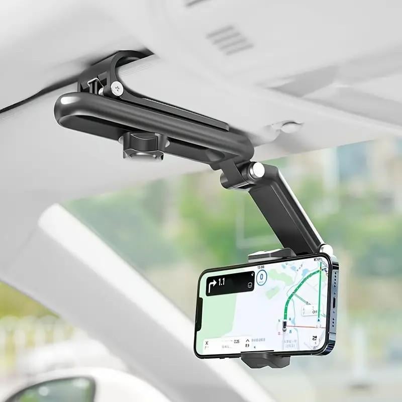 2025 New 1080° Multi-Function Sun Visor Universal 360 Degree Rotating Phone Holder