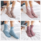 Cute Cake Winter Fuzzy Slipper Socks