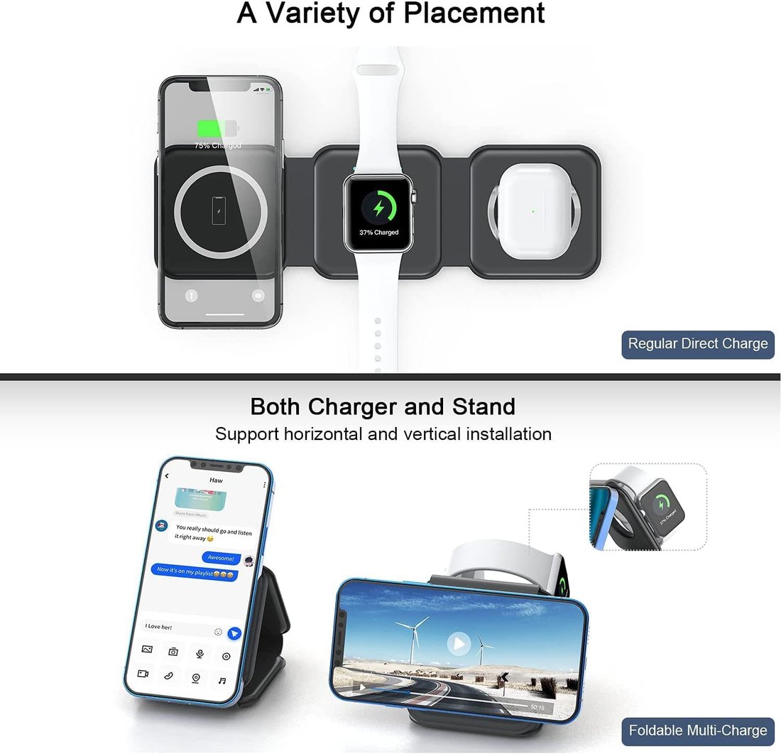 3 in 1 Wireless Charger