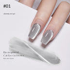 Crystal Wide Cat Eye Nail Gel Polish