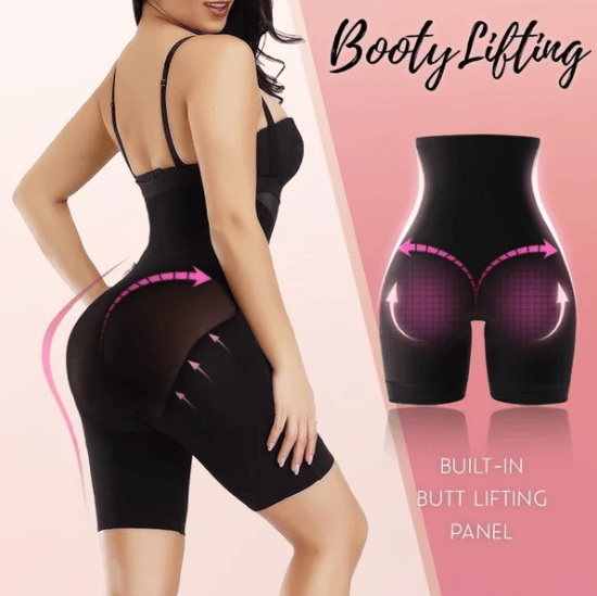 Cross Mesh Girdle for Waist Shaping