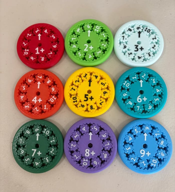 2025 New Math Fidget Spinners