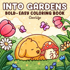 CUTE & COMFY COLORING BOOK