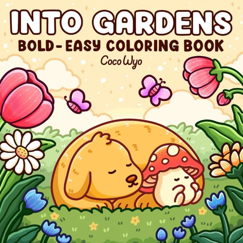 CUTE & COMFY COLORING BOOK