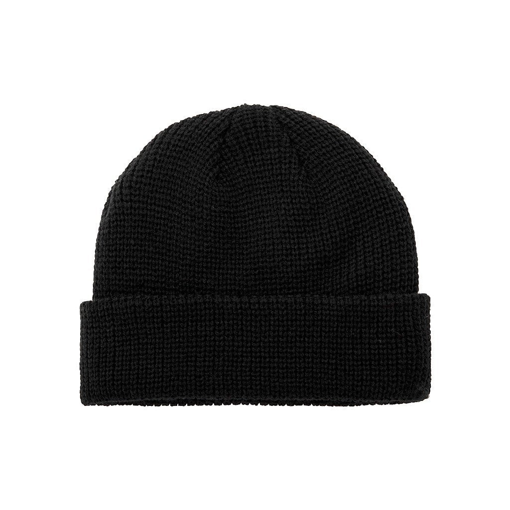 BLACK FISHERMAN BEANIE