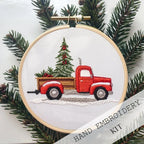 Christmas Embroidery KIT(DIY)