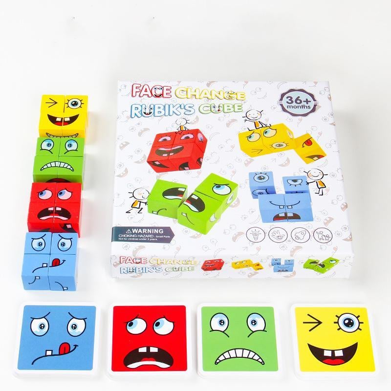 Christmas Pre-sale SAVE 49%🎄🎅3D Puzzle Face-Changing Magic Cube