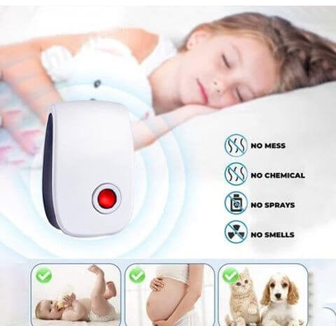 2025 Upgrated Pest Control Ultrasonic Repellent