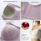 Buy 1 Get 2 Free-2024 breathable cotton bra with front button